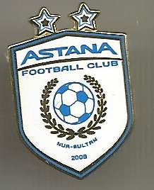 Pin FC Astana Neues Logo